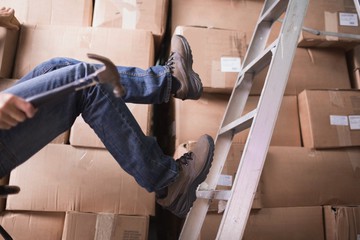 working at height regulations apply for all jobs requiring a ladder, was there a risk assessment?